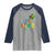 Lucky Shamrock Be Kind Raglan Shirt Autism Leprechaun St Patricks Day