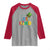 Lucky Shamrock Be Kind Raglan Shirt Autism Leprechaun St Patricks Day