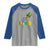Lucky Shamrock Be Kind Raglan Shirt Autism Leprechaun St Patricks Day