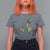 Lucky Shamrock Be Kind T Shirt For Women Autism Leprechaun St Patricks Day