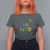 Lucky Shamrock Be Kind T Shirt For Women Autism Leprechaun St Patricks Day