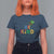 Lucky Shamrock Be Kind T Shirt For Women Autism Leprechaun St Patricks Day