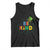 Lucky Shamrock Be Kind Tank Top Autism Leprechaun St Patricks Day