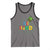 Lucky Shamrock Be Kind Tank Top Autism Leprechaun St Patricks Day