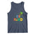 Lucky Shamrock Be Kind Tank Top Autism Leprechaun St Patricks Day