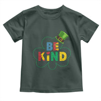Lucky Shamrock Be Kind Toddler T Shirt Autism Leprechaun St Patricks Day