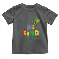 Lucky Shamrock Be Kind Toddler T Shirt Autism Leprechaun St Patricks Day