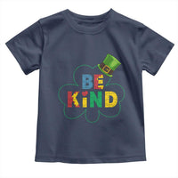 Lucky Shamrock Be Kind Toddler T Shirt Autism Leprechaun St Patricks Day