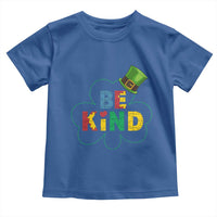 Lucky Shamrock Be Kind Toddler T Shirt Autism Leprechaun St Patricks Day