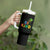 Lucky Shamrock Be Kind Tumbler With Handle Autism Leprechaun St Patricks Day