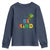 Lucky Shamrock Be Kind Youth Sweatshirt Autism Leprechaun St Patricks Day