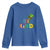 Lucky Shamrock Be Kind Youth Sweatshirt Autism Leprechaun St Patricks Day