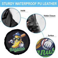 Cute Banana Graphics Spare Tire Cover Funny Sports Baseball Lover