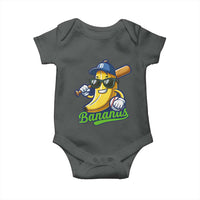 Cute Banana Graphics Baby Onesie Funny Sports Baseball Lover