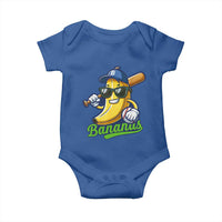 Cute Banana Graphics Baby Onesie Funny Sports Baseball Lover