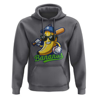 Cute Banana Graphics Hoodie Funny Sports Baseball Lover