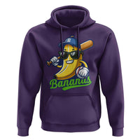 Cute Banana Graphics Hoodie Funny Sports Baseball Lover