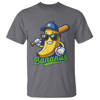 Cute Banana Graphics T Shirt Funny Sports Baseball Lover