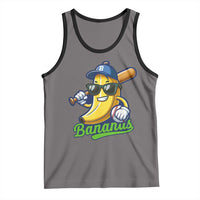 Cute Banana Graphics Tank Top Funny Sports Baseball Lover