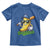 Cute Banana Graphics Toddler T Shirt Funny Sports Baseball Lover