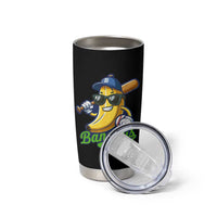 Cute Banana Graphics Tumbler Cup Funny Sports Baseball Lover