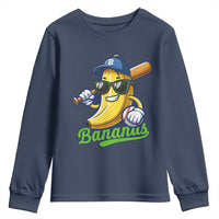 Cute Banana Graphics Youth Sweatshirt Funny Sports Baseball Lover
