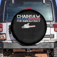 Chainsaw For Bureaucracy Spare Tire Cover DOGE Department Of Government