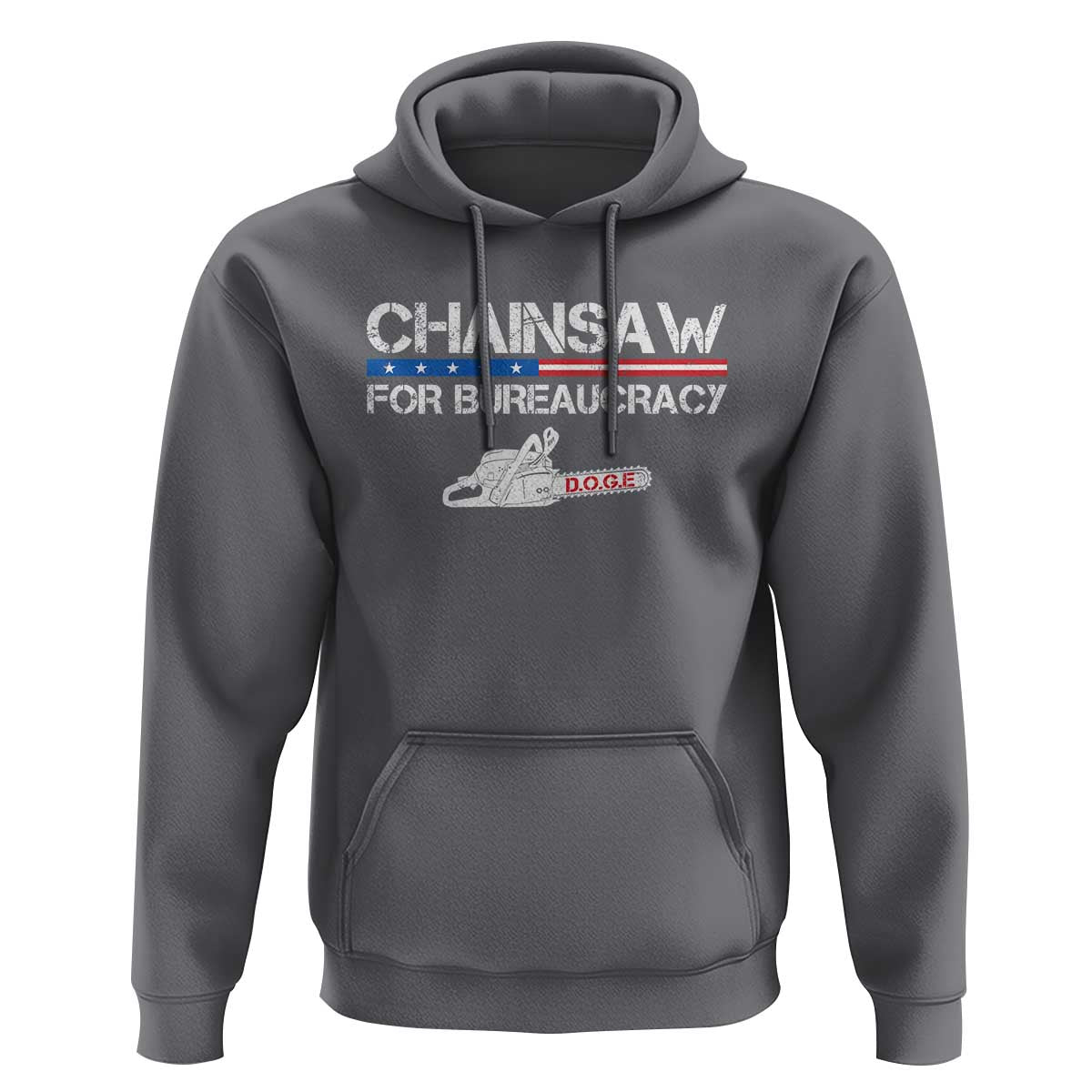 Chainsaw For Bureaucracy Hoodie DOGE Department Of Government