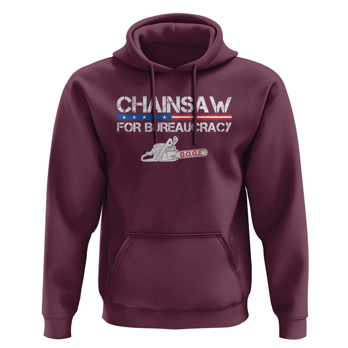 Chainsaw For Bureaucracy Hoodie DOGE Department Of Government