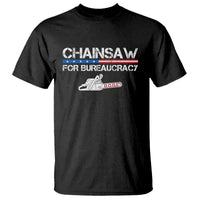 Chainsaw For Bureaucracy T Shirt DOGE Department Of Government