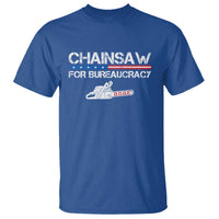 Chainsaw For Bureaucracy T Shirt DOGE Department Of Government