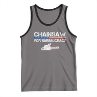 Chainsaw For Bureaucracy Tank Top DOGE Department Of Government