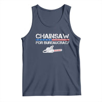 Chainsaw For Bureaucracy Tank Top DOGE Department Of Government
