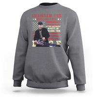 Chainsaw For Bureaucracy Sweatshirt Cutting Government Waste In Record Time DOGE
