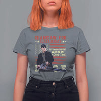 Chainsaw For Bureaucracy T Shirt For Women Cutting Government Waste In Record Time DOGE
