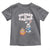 Cute Bunny Fishing Toddler T Shirt Hooked for Easter Eggs Funny Holiday