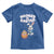 Cute Bunny Fishing Toddler T Shirt Hooked for Easter Eggs Funny Holiday