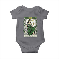The Sassy Lass Tarot Card Baby Onesie Funny St Patrick's Day