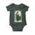 The Sassy Lass Tarot Card Baby Onesie Funny St Patrick's Day