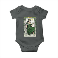 The Sassy Lass Tarot Card Baby Onesie Funny St Patrick's Day