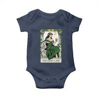 The Sassy Lass Tarot Card Baby Onesie Funny St Patrick's Day
