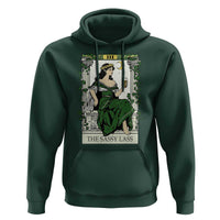 The Sassy Lass Tarot Card Hoodie Funny St Patrick's Day