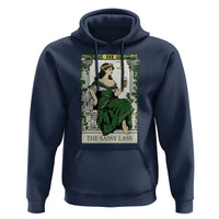 The Sassy Lass Tarot Card Hoodie Funny St Patrick's Day