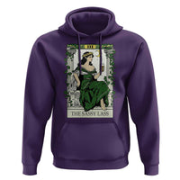 The Sassy Lass Tarot Card Hoodie Funny St Patrick's Day