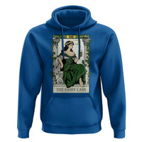 The Sassy Lass Tarot Card Hoodie Funny St Patrick's Day