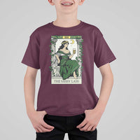 The Sassy Lass Tarot Card T Shirt For Kid Funny St Patrick's Day