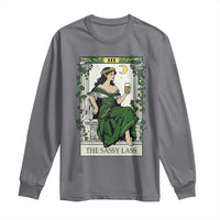 The Sassy Lass Tarot Card Long Sleeve Shirt Funny St Patrick's Day