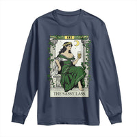 The Sassy Lass Tarot Card Long Sleeve Shirt Funny St Patrick's Day