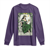 The Sassy Lass Tarot Card Long Sleeve Shirt Funny St Patrick's Day
