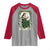 The Sassy Lass Tarot Card Raglan Shirt Funny St Patrick's Day